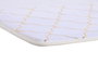 DKD Home Decor Alfombra Geometrical Glam Blanco Dorado 60 x 40 x 1 cm (6 Unidades)