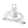 Intenso 7803052 Cargador GaN USB-C 30W con Carga Rápida, Cable Lightning 1.5m, Blanco, Interiores, EU