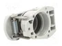 HARTING Carcasa para conectores redondos, recta, IP69K, silicona