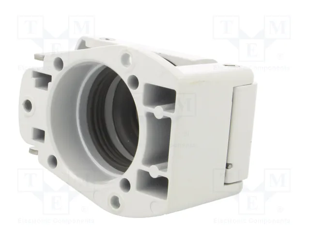 HARTING Carcasa para conectores redondos, recta, IP69K, silicona