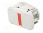 HARTING Carcasa para conectores redondos, recta, IP69K, silicona