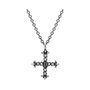 Police Kudos Necklace SS Antique SS Cross 760mm