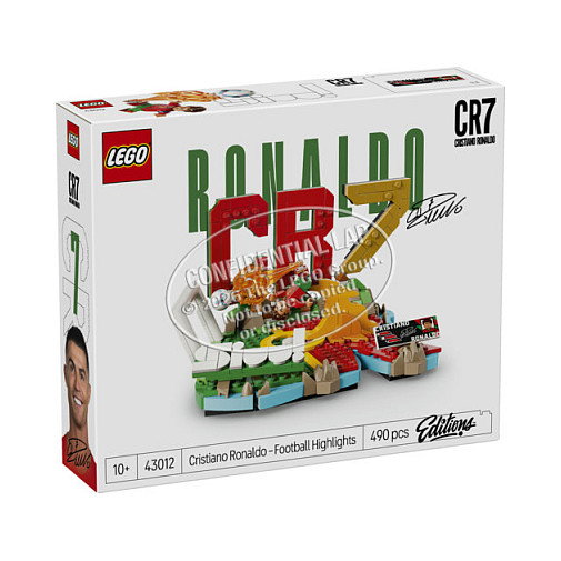 LEGO Editions Cristiano Ronaldo: Fenómenos del Fútbol 43012 LEGO Editions Cristiano Ronaldo: Fenómenos del Fútbol 43012