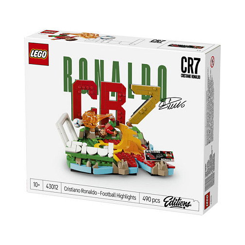 LEGO Editions Cristiano Ronaldo: Fenómenos del Fútbol 43012 LEGO Editions Cristiano Ronaldo: Fenómenos del Fútbol 43012