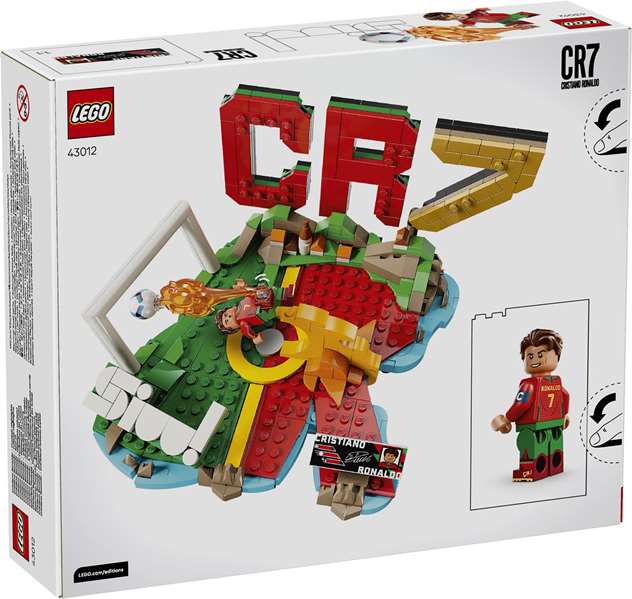 Lego Set de Construcción de Fútbol CR7 Special Edition - Juego de Edificación para Niños +6 Años
