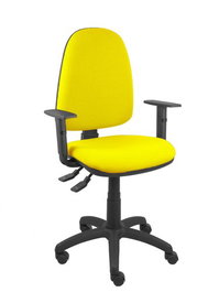 PIQUERAS Y CRESPO Silla de oficina Aýna con mecanismo Asincro, Amarillo
