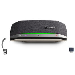 Poly Poly Sync 20+M Speakerphone USB-C/A Adapter Negro