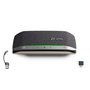 HP Poly Sync 20+M Altavoz de Conferencia Bluetooth, Micrófono de 3 Vías con Reducción de Ruido, Batería de 20h, USB-C/A, Negro, para PC Windows y MacOS