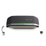 HP Poly Sync 20+M Altavoz de Conferencia Bluetooth, Micrófono de 3 Vías con Reducción de Ruido, Batería de 20h, USB-C/A, Negro, para PC Windows y MacOS