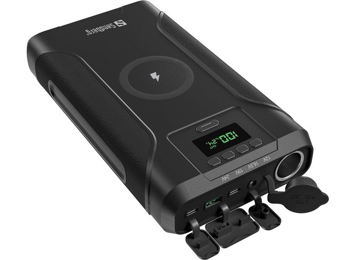 Sandberg Survivor Powerbank 7in1 76800 mAh Negro