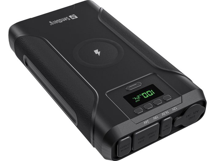 Sandberg Survivor Powerbank 7in1 76800 mAh Negro