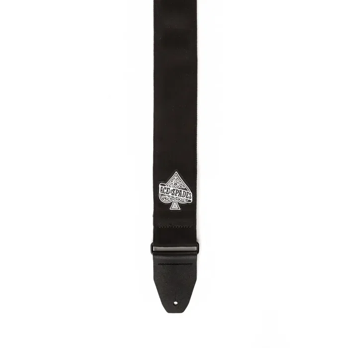 DUNLOP Correa Signature para Guitarra y Bajo Motörhead Spades - Jacquard, Resistencia 90 kg, Extremos de Cuero DUNLOP Correa Signature para Guitarra y Bajo Motörhead Spades - Jacquard, Resistencia 90 kg, Extremos de Cuero