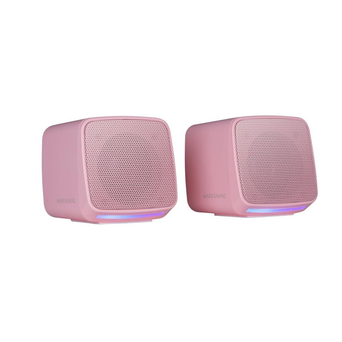Mars Gaming MS-PRO Altavoz Portátil Estéreo Rosa RGB Flow