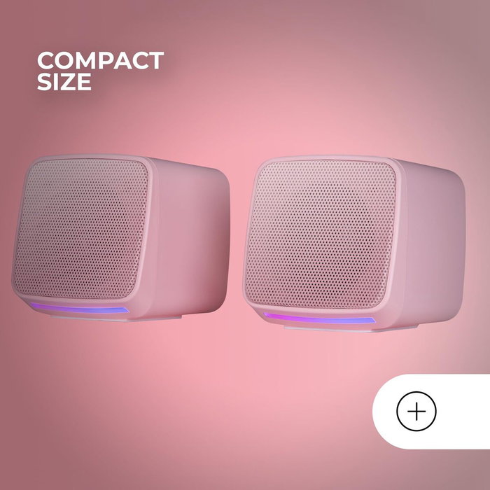 Mars Gaming MS-PRO Altavoz Portátil Estéreo Rosa RGB Flow