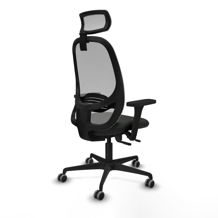 PIQUERAS Y CRESPO Silla de oficina Cilanco con mecanismo Sincro/Traslack, Negro y Gris PIQUERAS Y CRESPO Silla de oficina Cilanco con mecanismo Sincro/Traslack, Negro y Gris