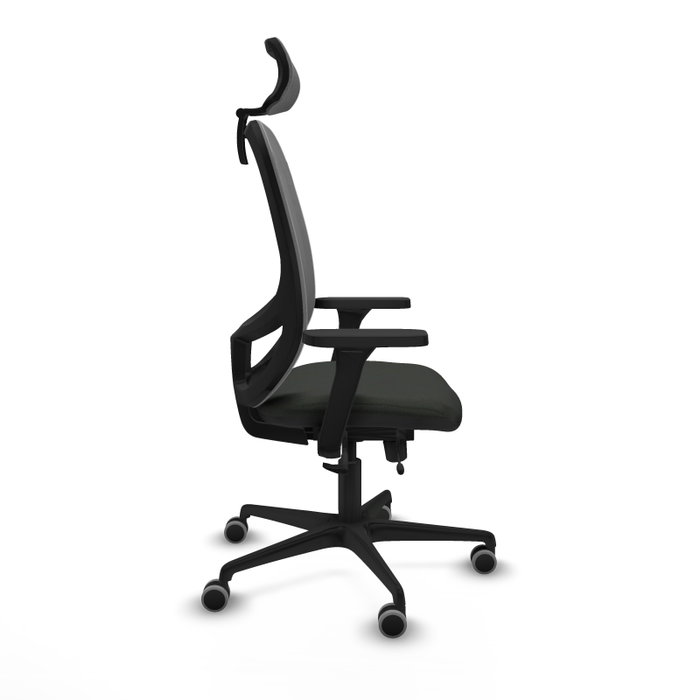 PIQUERAS Y CRESPO Silla de oficina Cilanco con mecanismo Sincro/Traslack, Negro y Gris PIQUERAS Y CRESPO Silla de oficina Cilanco con mecanismo Sincro/Traslack, Negro y Gris