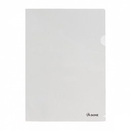 Dosier Angulo Recto Dohe Pp Cristal Premium 180Μ A4 Transparente (Set de 8)