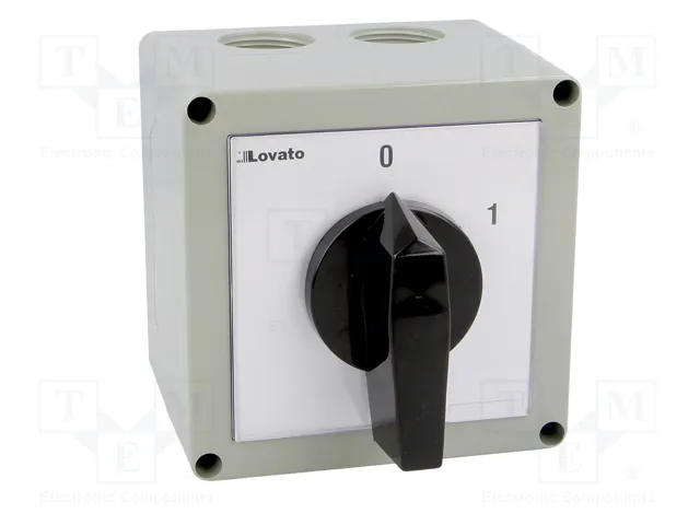 LOVATO ELECTRIC Interruptor de leva 40A 0-1 de 3 polos