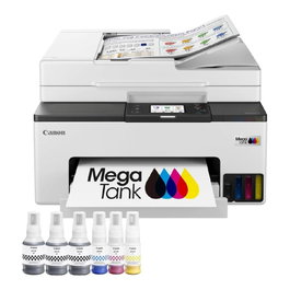 Canon MAXIFY GX2051 Megatank Multifunción Inyección con Depósitos de Tinta Recargables, ADF y Fax