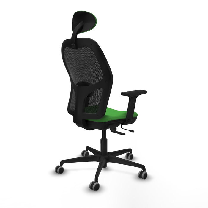 PIQUERAS Y CRESPO Silla de oficina Jorquera Verde con mecanismo Sincro/Traslack PIQUERAS Y CRESPO Silla de oficina Jorquera Verde con mecanismo Sincro/Traslack