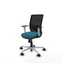 PIQUERAS Y CRESPO Silla de oficina Yunquera Verde petróleo y Negro