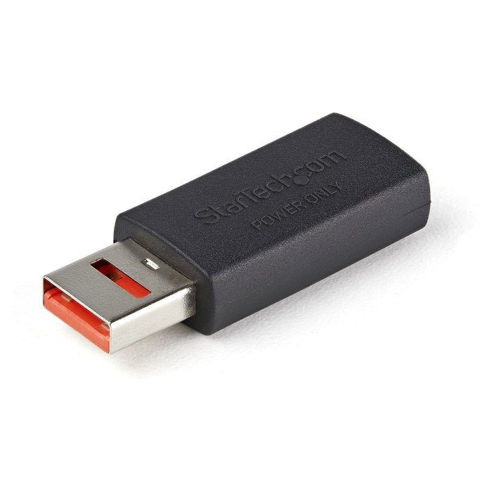 StarTech.com Adaptador Bloqueador USB de Datos Negro