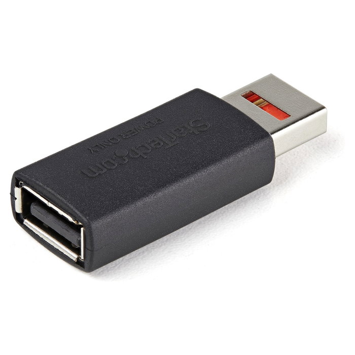 StarTech.com Adaptador Bloqueador USB de Datos Negro