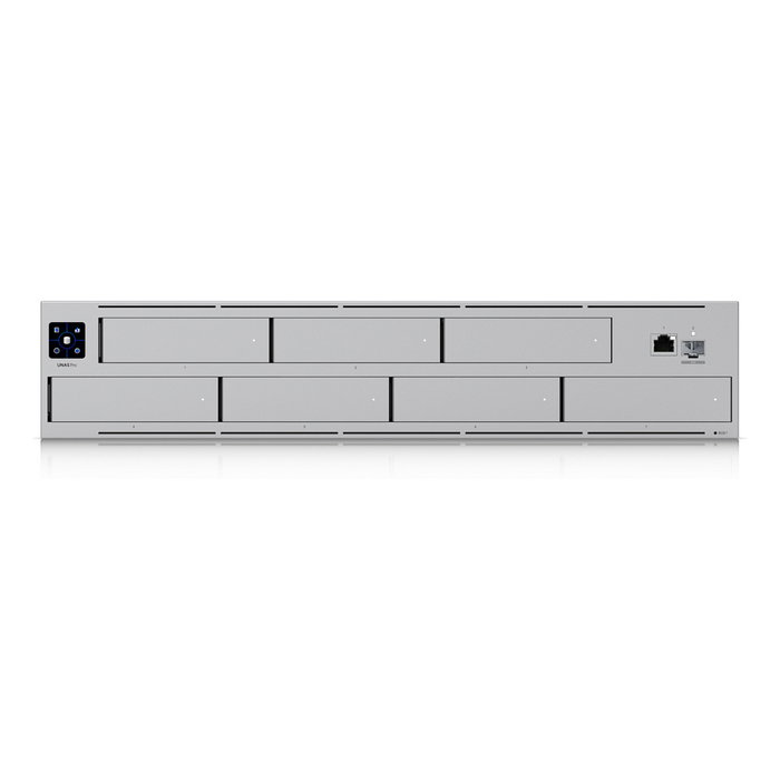 Ubiquiti UNAS Pro NAS Bastidor 2U con 7 bahías para HDD/SSD y 8 GB RAM Ubiquiti UNAS Pro NAS Bastidor 2U con 7 bahías para HDD/SSD y 8 GB RAM