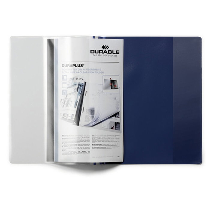 Durable Carpeta de Presentación Dossier Duraplus A4 Azul Oscuro (25 unidades)
