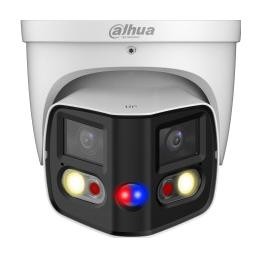 Dahua DH-IPC-PDW3849P-A180-E2-AS-PV-0280B Cámara IP Domo Panorámica TiOC Duo 8MP 2.8mm