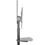 Ewent EW1540 Pedestal móvil para suelo para televisores de 37 a 70 pulgadas Negro