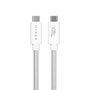 Targus HYPER HyperDrive Next Cable USB4 Gen 3x2 USB-C a USB-C Blanco 1,2 m
