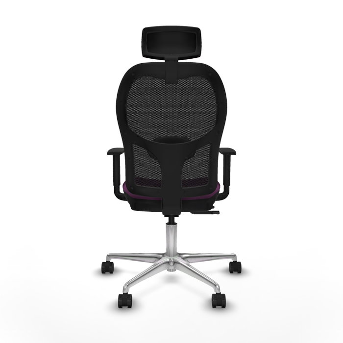 PIQUERAS Y CRESPO Silla de oficina Jorquera con mecanismo Sincro/Traslack, Morado y Negro PIQUERAS Y CRESPO Silla de oficina Jorquera con mecanismo Sincro/Traslack, Morado y Negro