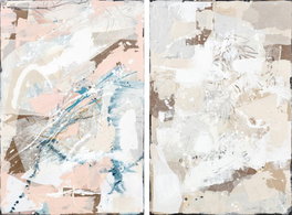 DKD Home Decor Cuadro Lienzo Pino 100x4x150 Abstracto Surtido de 2 unidades