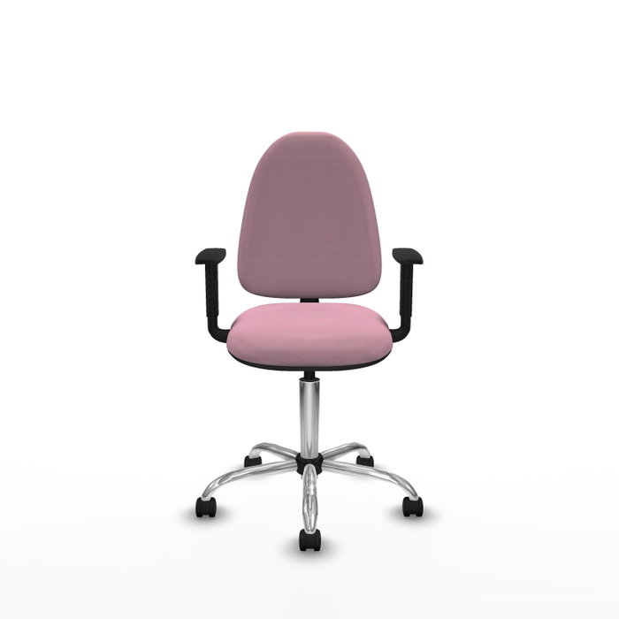 PIQUERAS Y CRESPO Silla de oficina Aýna Rosa con Brazos 1D PIQUERAS Y CRESPO Silla de oficina Aýna Rosa con Brazos 1D