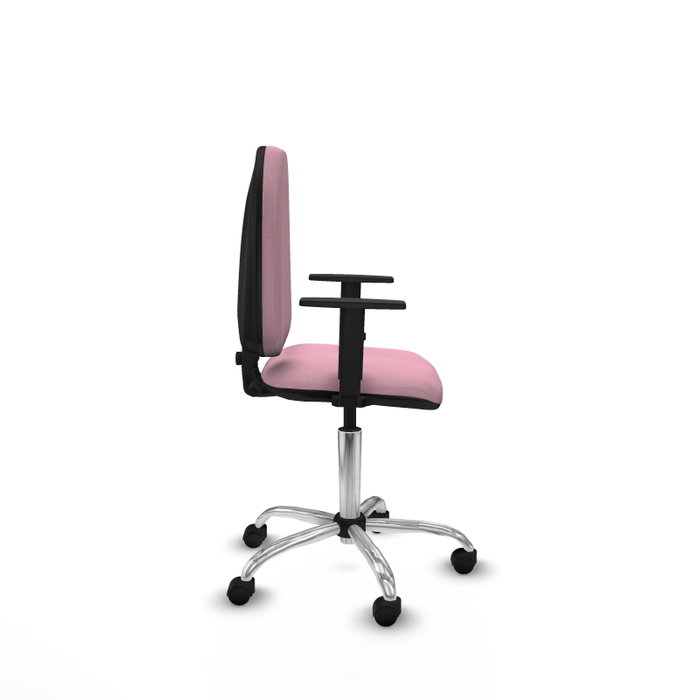 PIQUERAS Y CRESPO Silla de oficina Aýna Rosa con Brazos 1D PIQUERAS Y CRESPO Silla de oficina Aýna Rosa con Brazos 1D