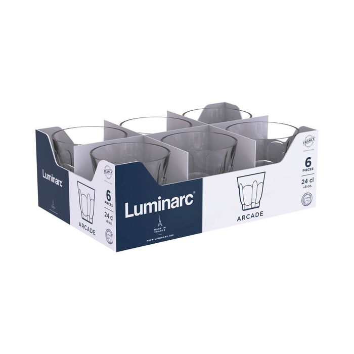 Vaso Bajo Vidrio Arcade Luminarc 24 cL