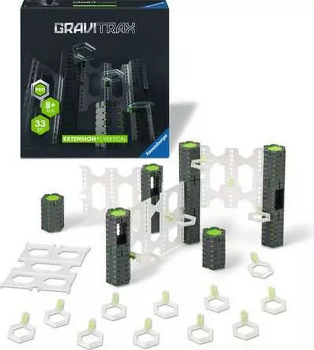 Ravensburger GraviTrax PRO Set de expansión vertical de 33 piezas Ravensburger GraviTrax PRO Set de expansión vertical de 33 piezas
