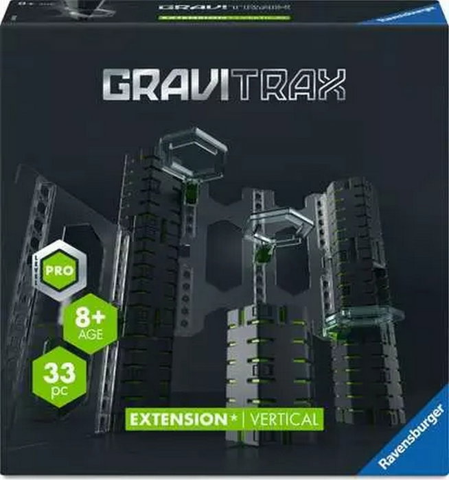 Ravensburger GraviTrax PRO Set de expansión vertical de 33 piezas Ravensburger GraviTrax PRO Set de expansión vertical de 33 piezas