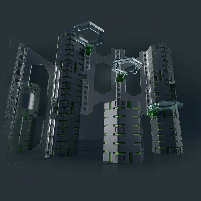 Ravensburger Set de expansión vertical GraviTrax PRO 22427 - 33 piezas, Circuito de mármol para construir, Edad 8 años