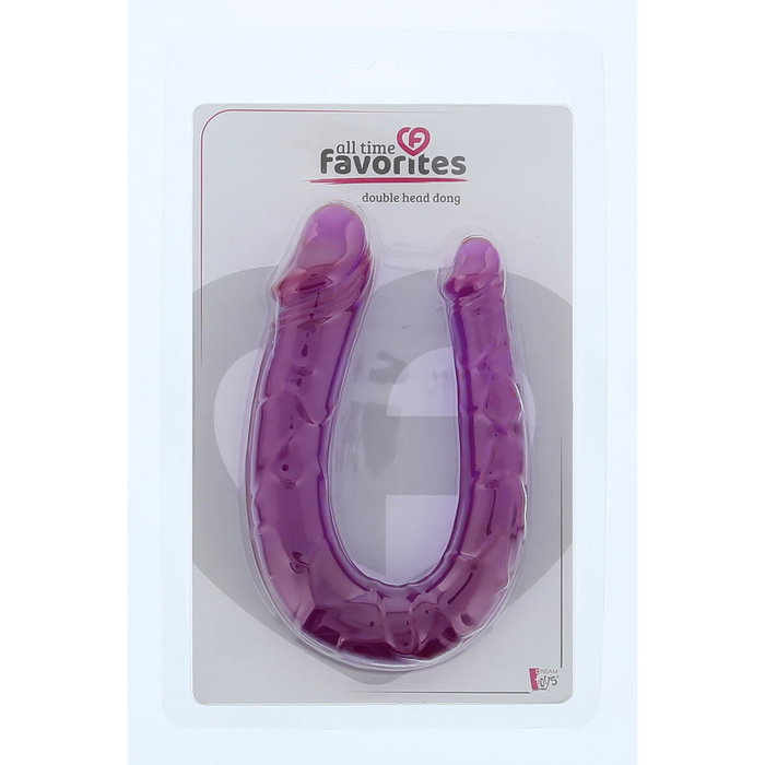 Consolador de Doble Penetración Dream Toys All Time Favorites Morado Consolador de Doble Penetración Dream Toys All Time Favorites Morado
