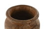 DKD Home Decor Jarrón Teca Natural 24x24x39,5 cm