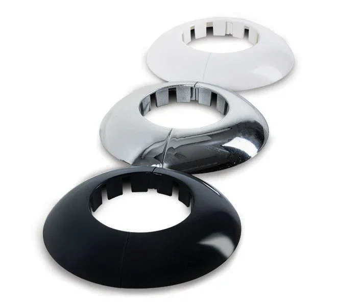 B-tech BT7055 Aro embellecedor Negro, Diámetro 10 cm x Altura 16 mm, 1 pieza