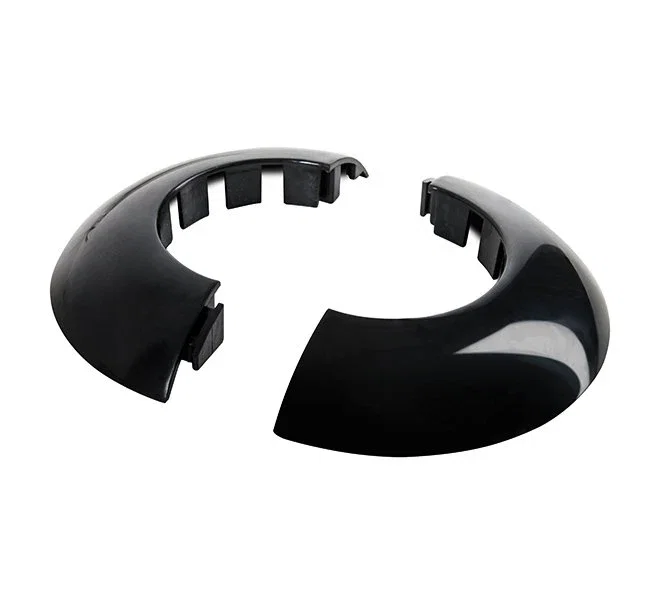 B-tech BT7055 Aro embellecedor Negro, Diámetro 10 cm x Altura 16 mm, 1 pieza