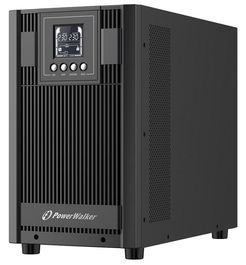 PowerWalker UPS VFI 3000 AT Online 3 kVA 2.7 kW Doble Conversión, Compacto, Negro
