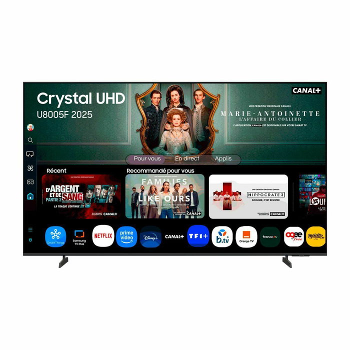 Samsung Smart TV 50 pulgadas Crystal UHD 4K U8005F Negro