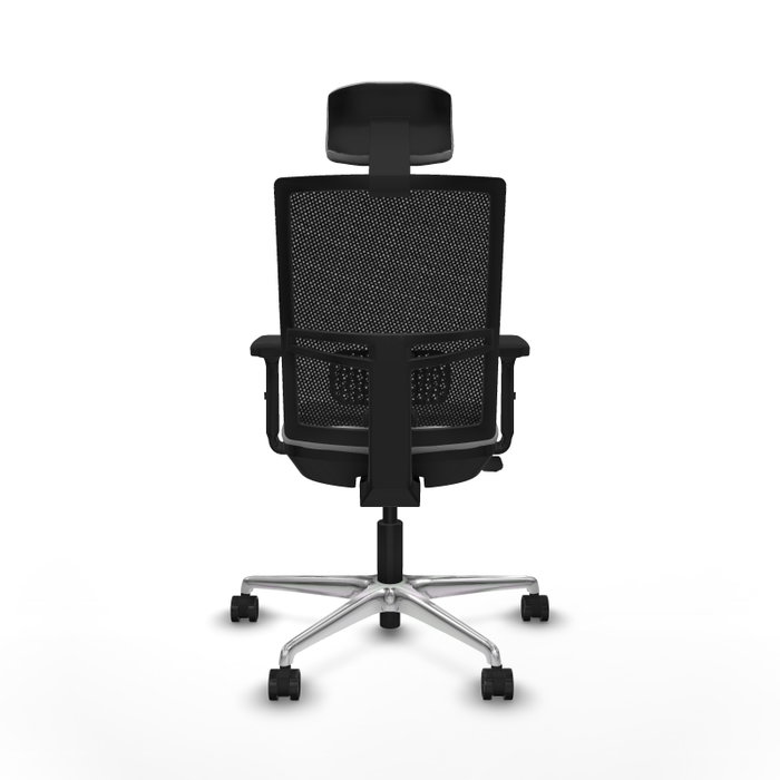 PIQUERAS Y CRESPO Silla de oficina Yunquera con mecanismo Sincro/Traslack Gris claro y Negro PIQUERAS Y CRESPO Silla de oficina Yunquera con mecanismo Sincro/Traslack Gris claro y Negro