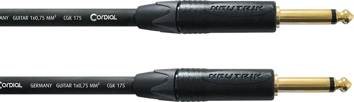 Cordial Cable de Guitarra Jack Recto 9 Metros