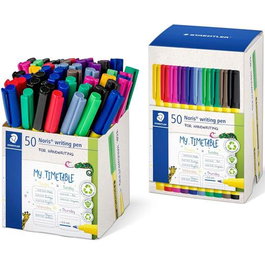 Staedtler Rotuladores Noris Writing Pen 307 Punta Fina C-Surtidos Caja Expositora 50 Ud