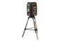 DKD Home Decor Decoración Metal Cámara Envejecido Negro